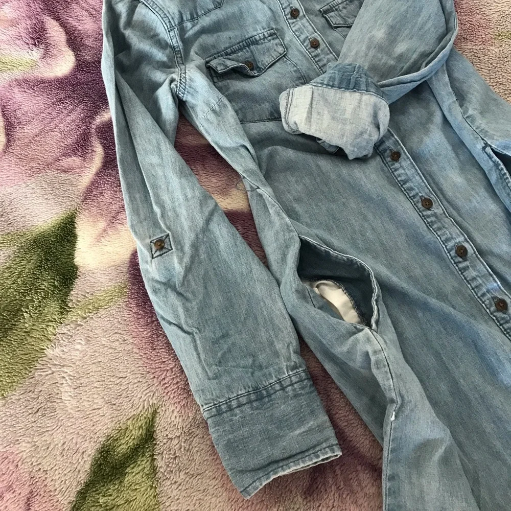 Merona Denim Shirt Dress